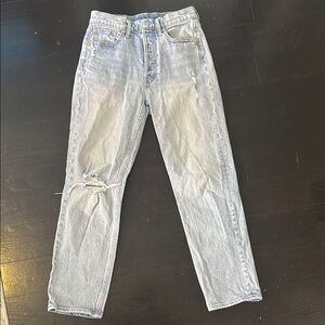 Gap denim cheeky straight leg